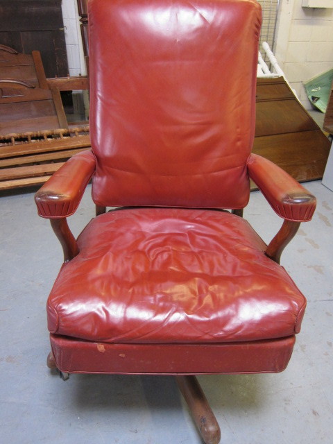 Vintage Leather Office Chair