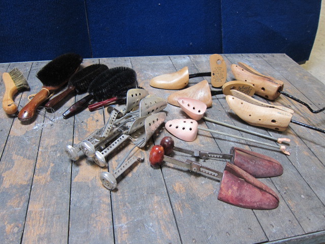 Shoe Lasts and Brushes