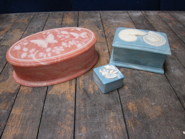 Three Jewelry Boxes