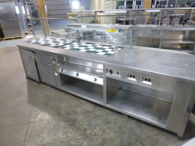 lot 29 image: Hot and Cold Steam Table