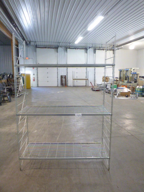 lot 42 image: NSF Stackmaster Shelving