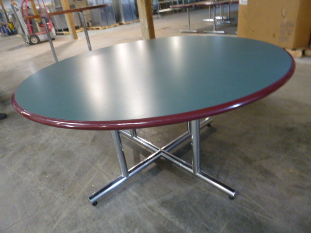 lot 53 image: Gasser Table Company Commercial Round Table