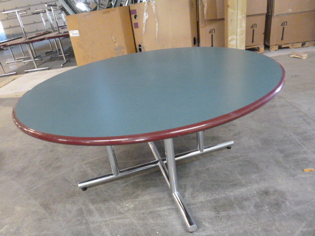 lot 57 image: Gasser Table Company Commercial Round Table