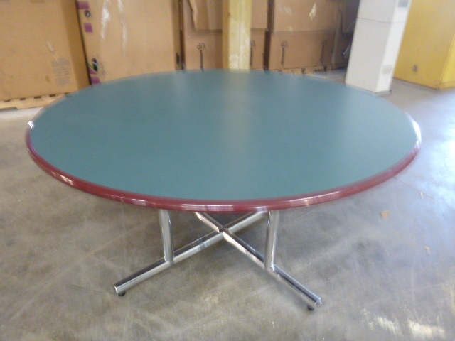 lot 63 image: Gasser Table Company Commercial Round Table