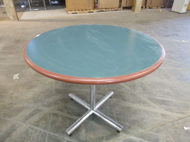 lot 87 image: Gasser Table Company Commercial Small Round Table