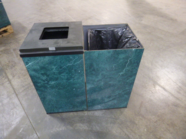 lot 105 image: Decorative Garbage Cans