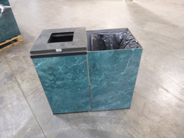 lot 106 image: Decorative Garbage Cans
