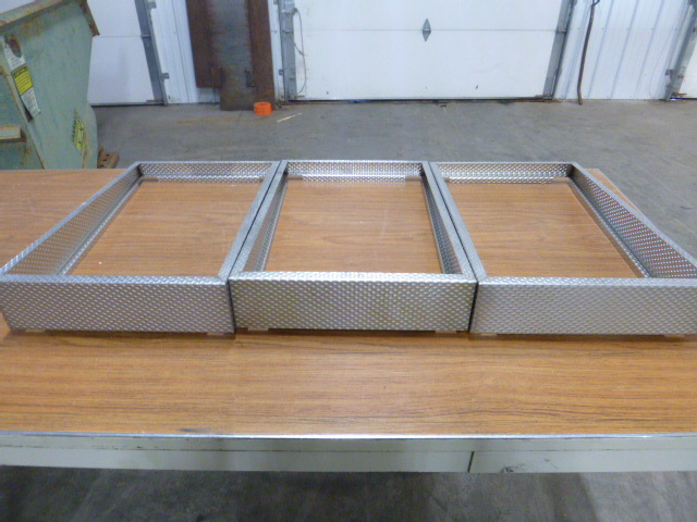 lot 129 image: 3 Steam Table Risers