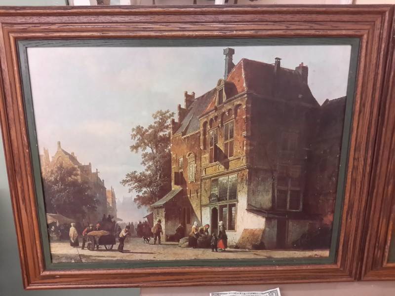 lot 178 image: SEARS Scene pictures, 22in x 28 in.. Nice shape.