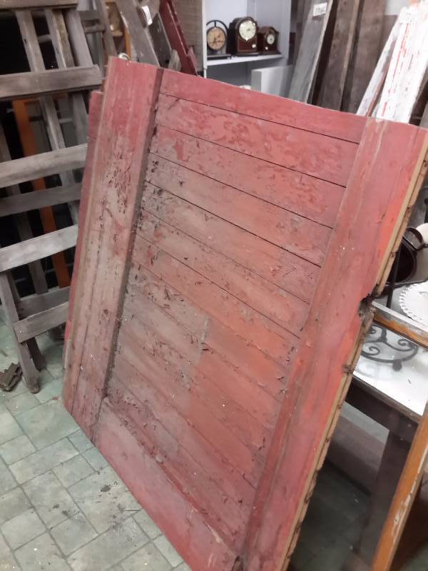 lot 167 image: Barn Door Wood as shown. Approx 48 in x 48 in