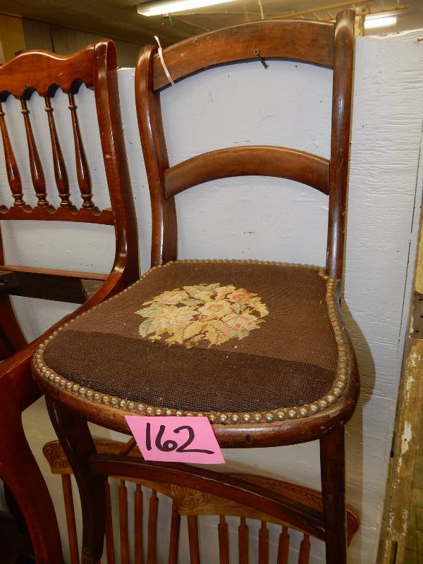 lot 162 image: 3, Older Chairs..