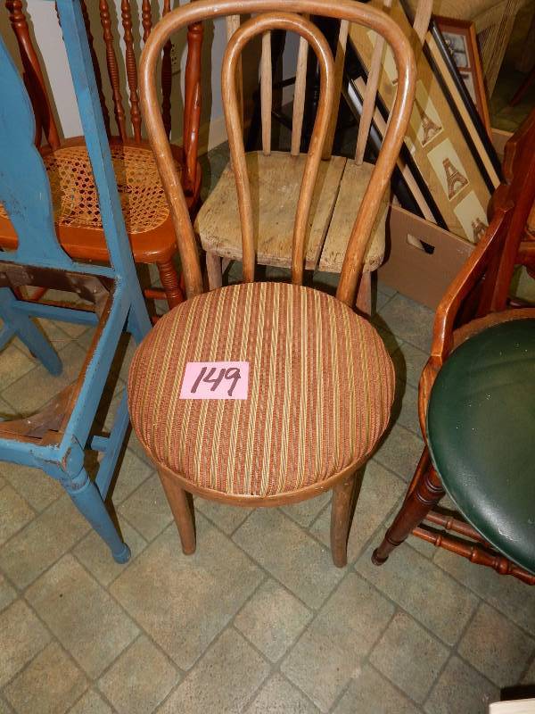 lot 149 image: 4, Older Chairs..