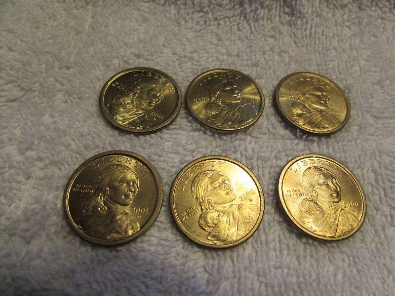 Sacagawea Dollar Coins