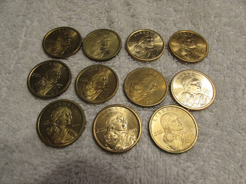 Sacagawea Dollar Coins