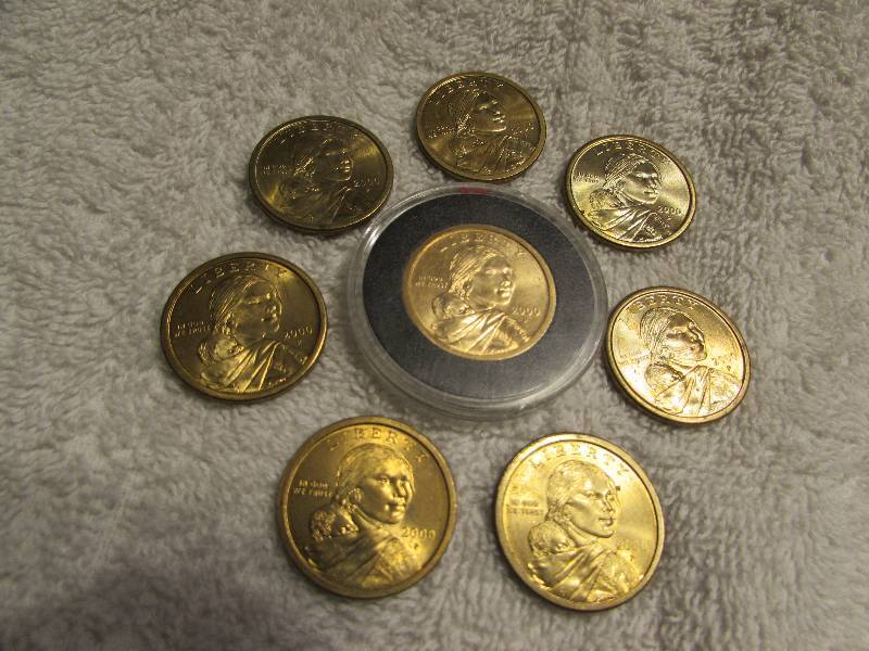 Sacagawea Dollar Coins