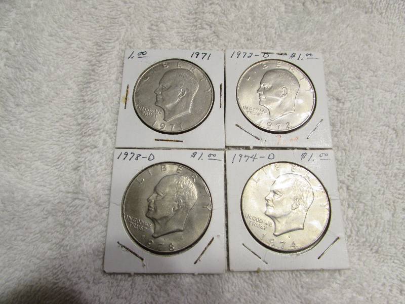 Eisenhower Dollar Coins
