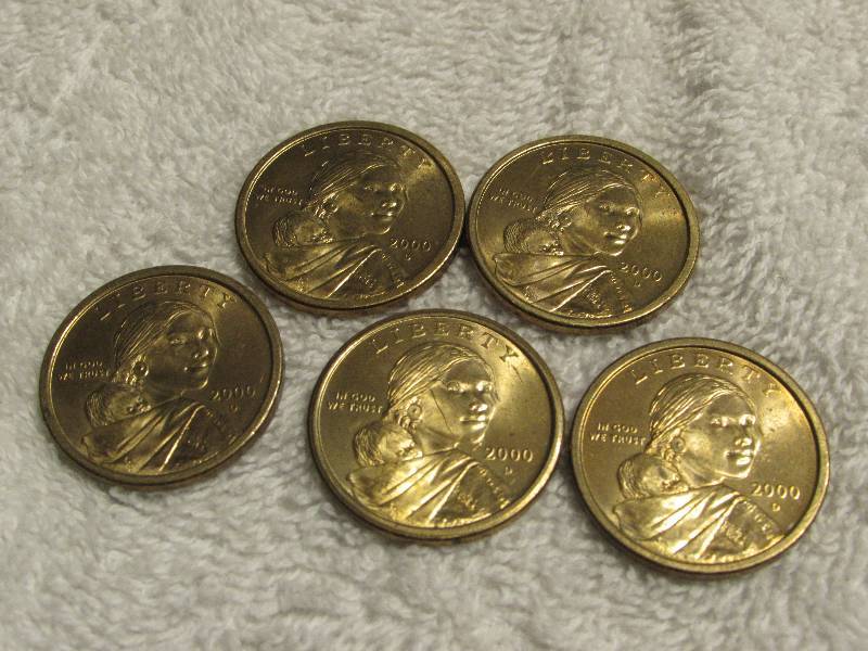 Sacagawea Dollar Coins