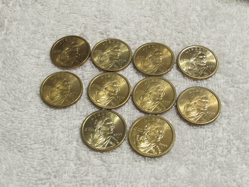 Sacagawea Dollar Coins