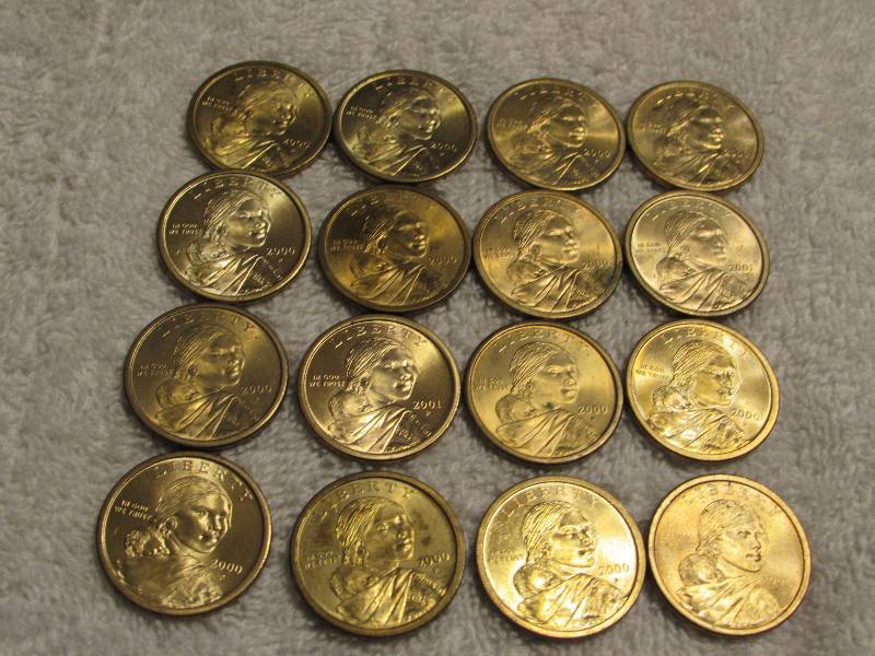 Sacagawea Dollar Coins