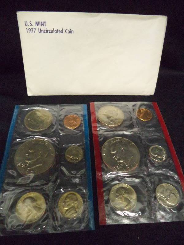 1977 US Mint Uncirculated Coin Set