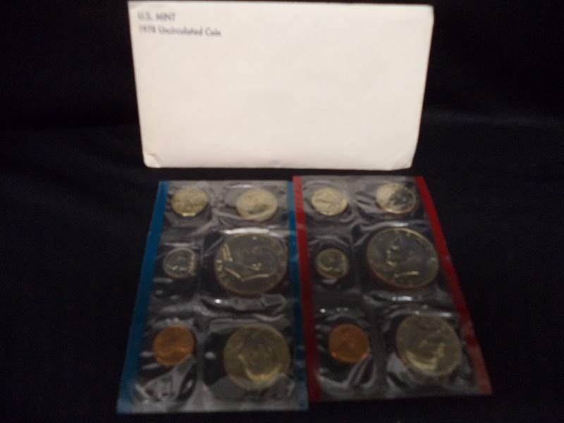 1978 US Mint Uncirculated Coin Set