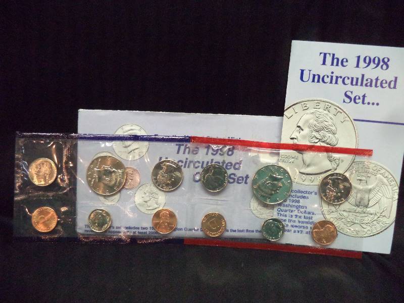 1998 US Mint Uncirculated  Coin Set