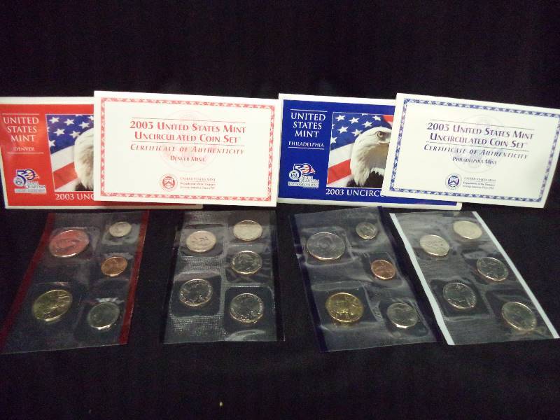 2003 US Mint Uncirculated  Coin Set