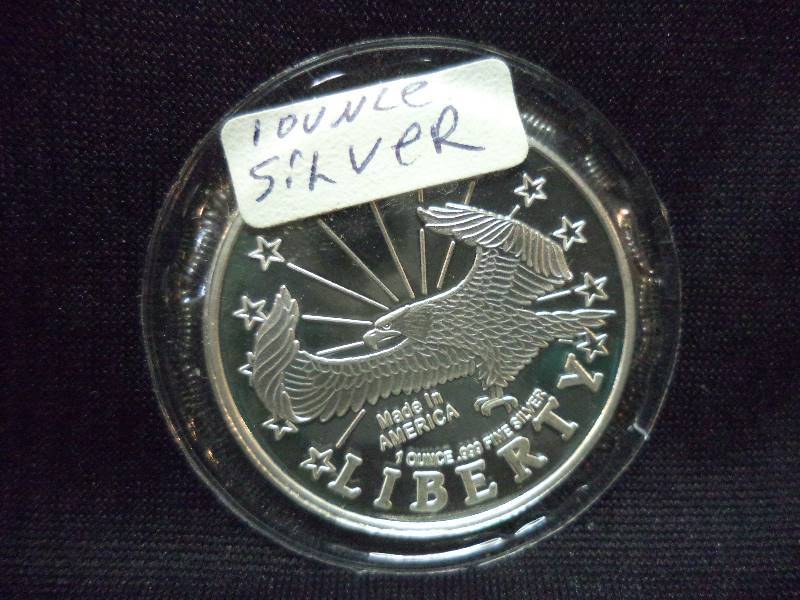 One Troy Ounce  Silver - LIBERTY