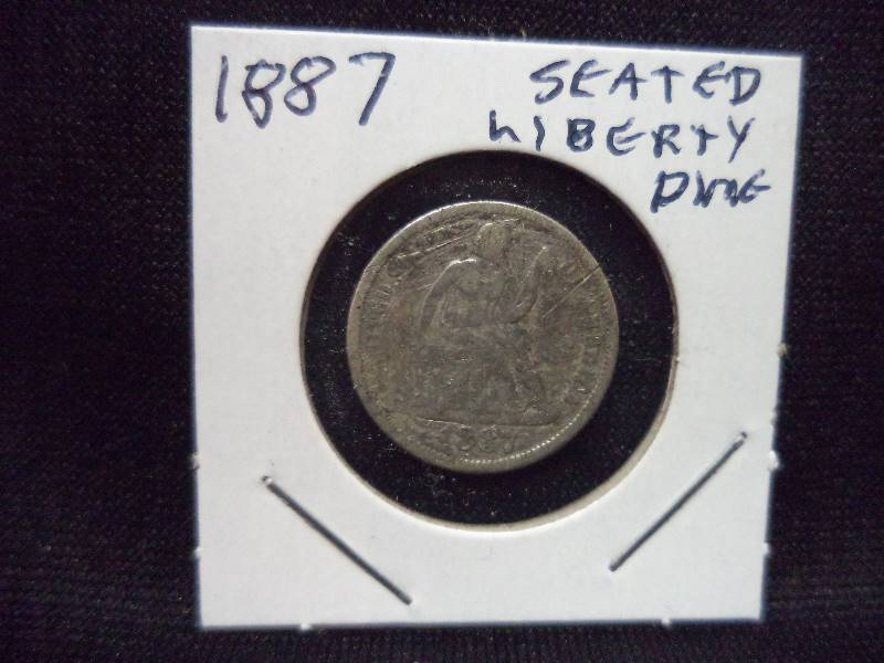1887 Seated Liberty Dime