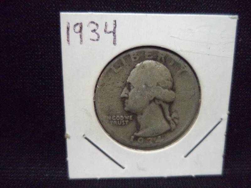 1934 Quarter
