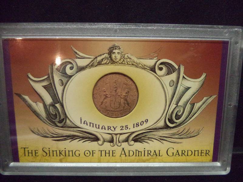 Sinking of the Admiral Gardner CoinTreasure