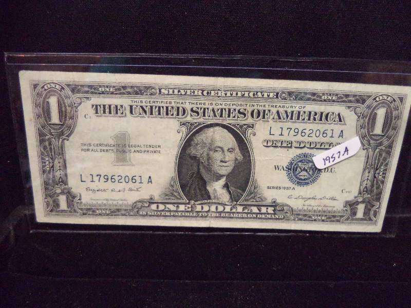 1957A $1 Silver Certificate