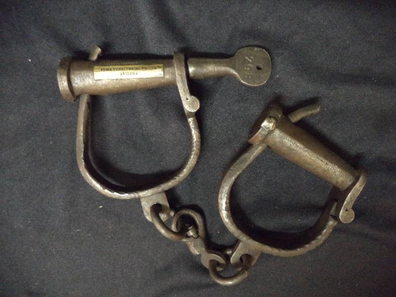 Handcuffs, Yuma Territorial Prison, Arizona
