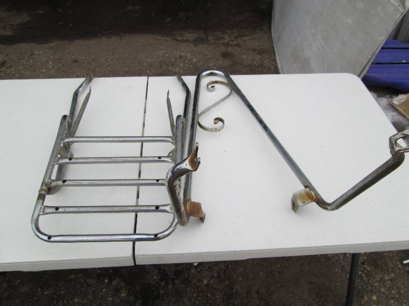 lot 6 image: Motorcycle Back rack
