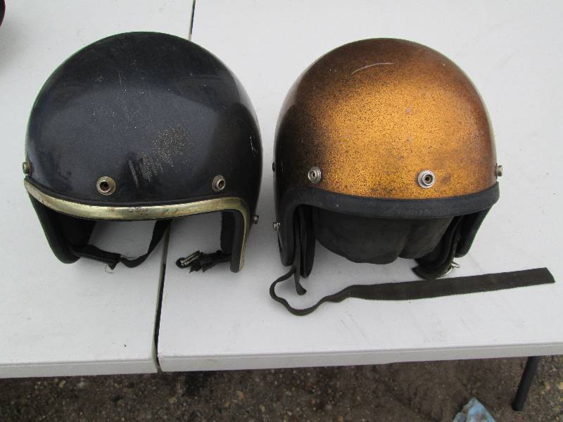 lot 30 image: 2 Vintage Helmets
