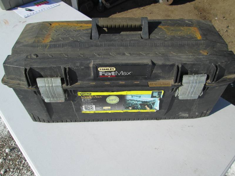 lot 93 image: Stanley Fat Max Tool Box