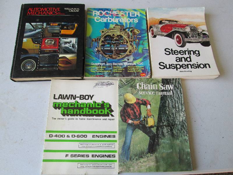 lot 123 image: Repair Manuals