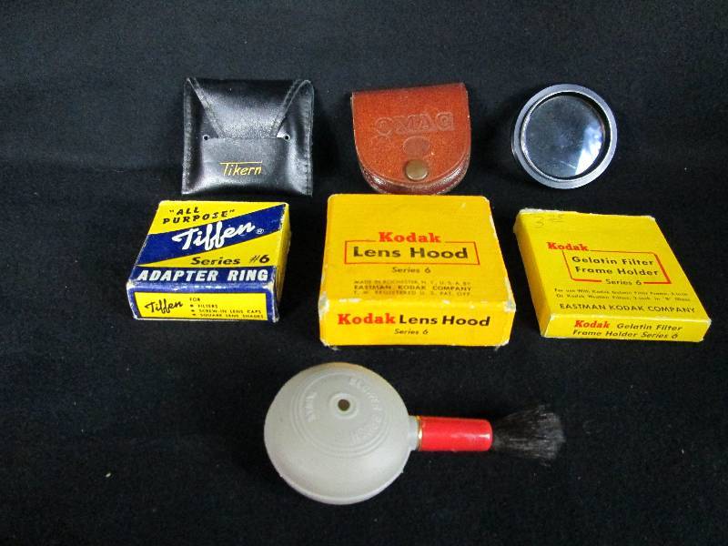 lot 162 image: Camera Parts Kodak & Tiffen