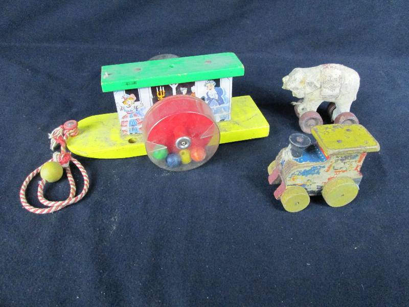 lot 197 image: Pull Toys