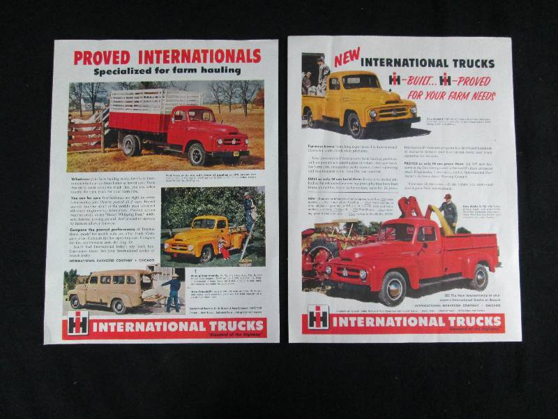 lot 217 image: International Truck Magazine Advertisement