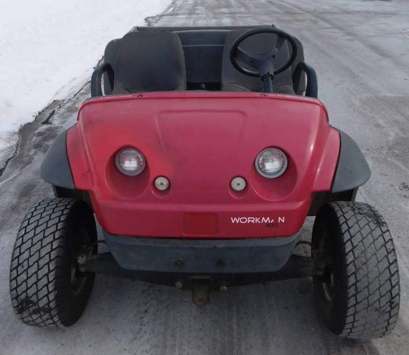 lot 5 image: Toro Workman 1100 Utility Cart