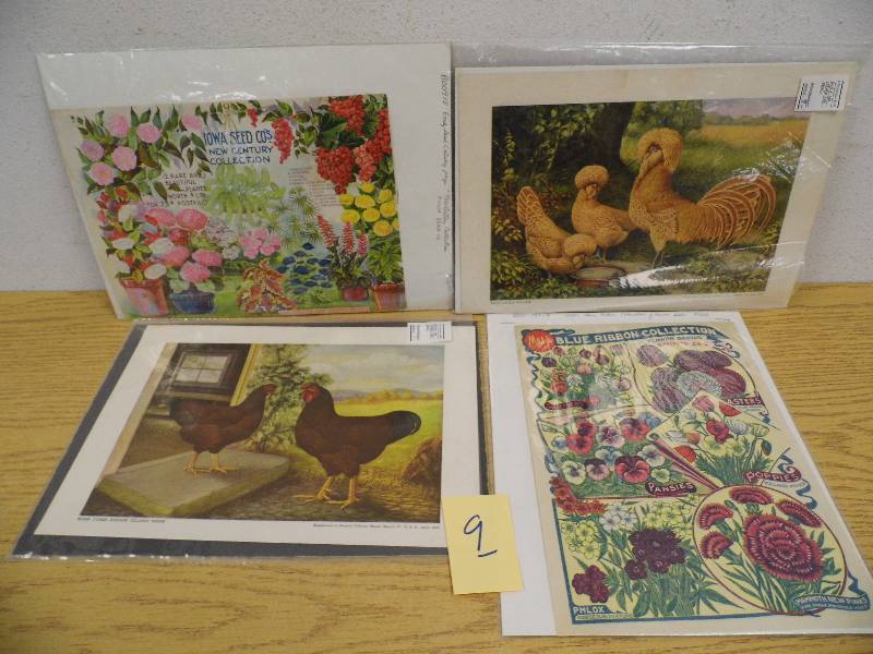 4 Prints - Vintage Prints