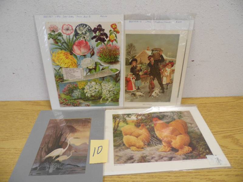4 Prints - Vintage Prints