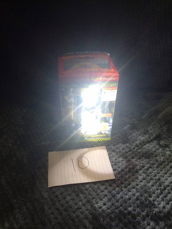 lot 10 image: Pelican Pro Gear - Waterproof case and LED Light