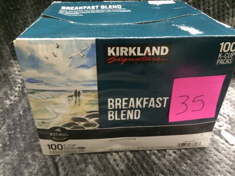 Costco Coffee K Cups Breakfast Blend Kirkland Signature Coffee