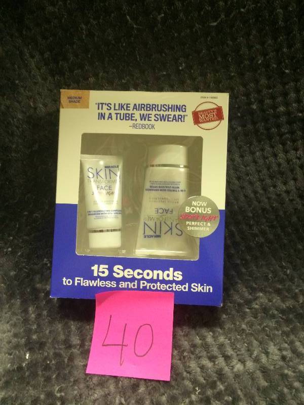 lot 40 image: Miracle Skin Transformer New
