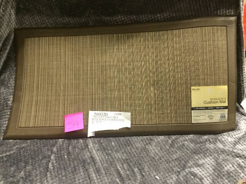 lot 54 image: Resilience Cushion Mat 20X34 New
