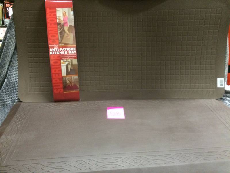lot 58 image: Lot of 2 Antifatigue Kitchen Mats New