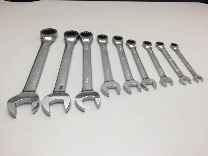 lot 7 image: S-K 9PC METRIC G-PRO WRENCH SET