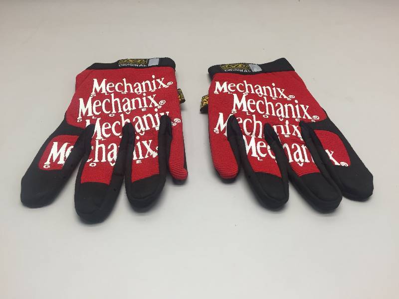 lot 23 image: ORIGINAL MECHANIX GLOVES REDBLACK SIZE XL